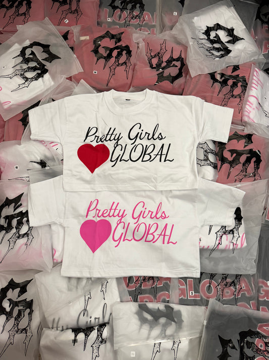 Pretty Girls Love Global Crop Tops